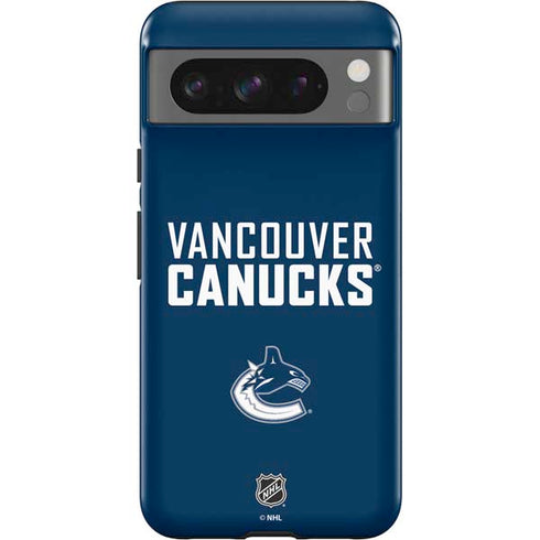 NHL Vancouver Canucks Solid Background Google Pixel 8 Pro Impact Case